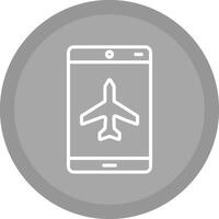 Airplane Vector Icon