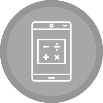 icono de vector de calculadora