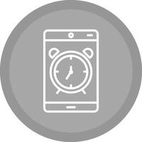 icono de vector de alarma