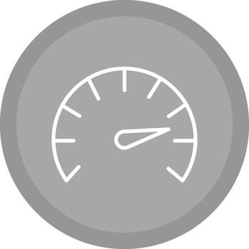 icono de vector de velocímetro