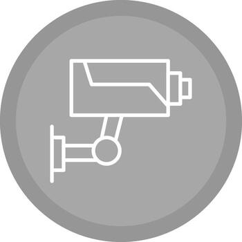 Security Camera Vector Icon