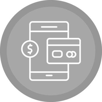 icono de vector de método de pago