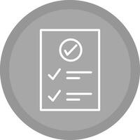 Check Up List Vector Icon