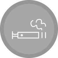 icono de vector de cigarrillo electrónico