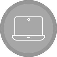 icono de vector de laptop