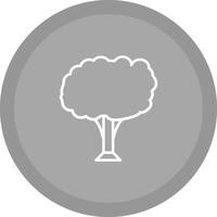 icono de vector de árbol