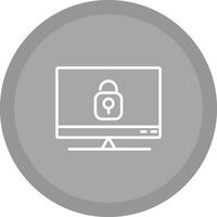 Closed Access Vector Icon