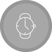 icono de vector de reloj de pulsera