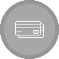 icono de vector de tarjeta de crédito