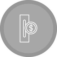 Slot for Coins Vector Icon