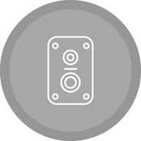 icono de vector de altavoz