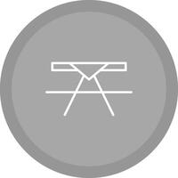 Picnic Table Vector Icon