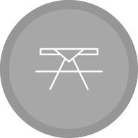 Picnic Table Vector Icon