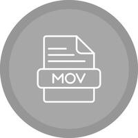 MOV Vector Icon