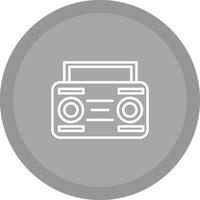 Cassette Player Vector Icon