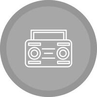 Cassette Player Vector Icon