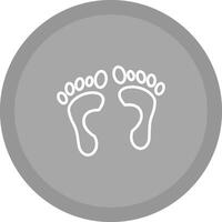 Foot X ray Vector Icon