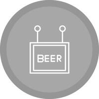 Beer Sign Vector Icon