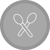 Spoons Vector Icon