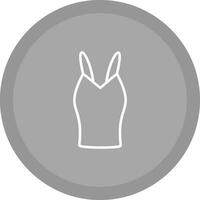 Ladies Vest Vector Icon