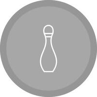 Bowling Pin Vector Icon