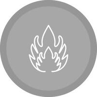 Flammable Material Vector Icon