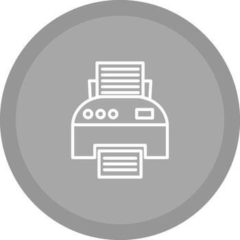 Printer Vector Icon