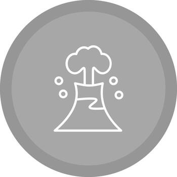 Volcano Vector Icon