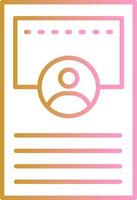 Profile Vector Icon