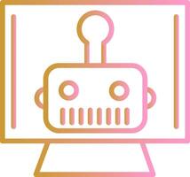 Artificial Bot Vector Icon