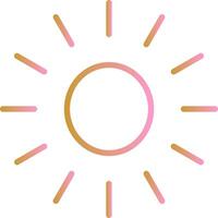 Sun Vector Icon