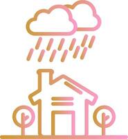 Rain Vector Icon