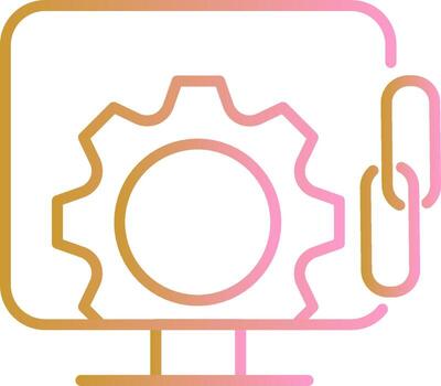 Link Optimization Vector Icon