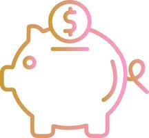 Piggy Bank Vector Icon