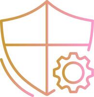 Shield Settings Vector Icon