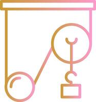 Pulley Vector Icon