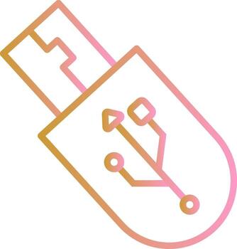 USB Vector Icon