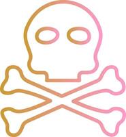 Pirate Skull I Vector Icon