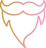 Beard and Moustache II Vector Icon