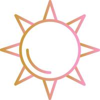 Sun II Vector Icon