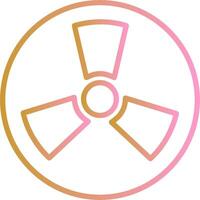 Radiation Vector Icon