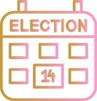 Election Day Vector Icon