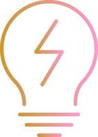 Electricity Vector Icon