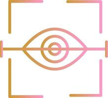 Eye Scan Vector Icon