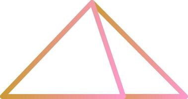 Pyramid Vector Icon