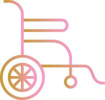 Wheelchair Vector Icon