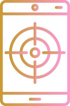 icono de vector de enfoque