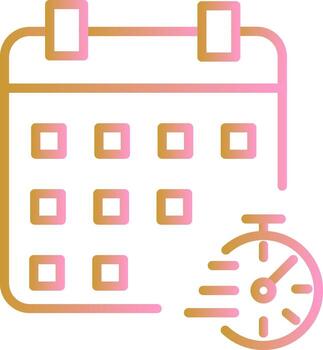 Timetable Vector Icon