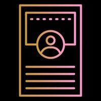 Profile Vector Icon