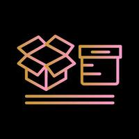 Boxes Vector Icon